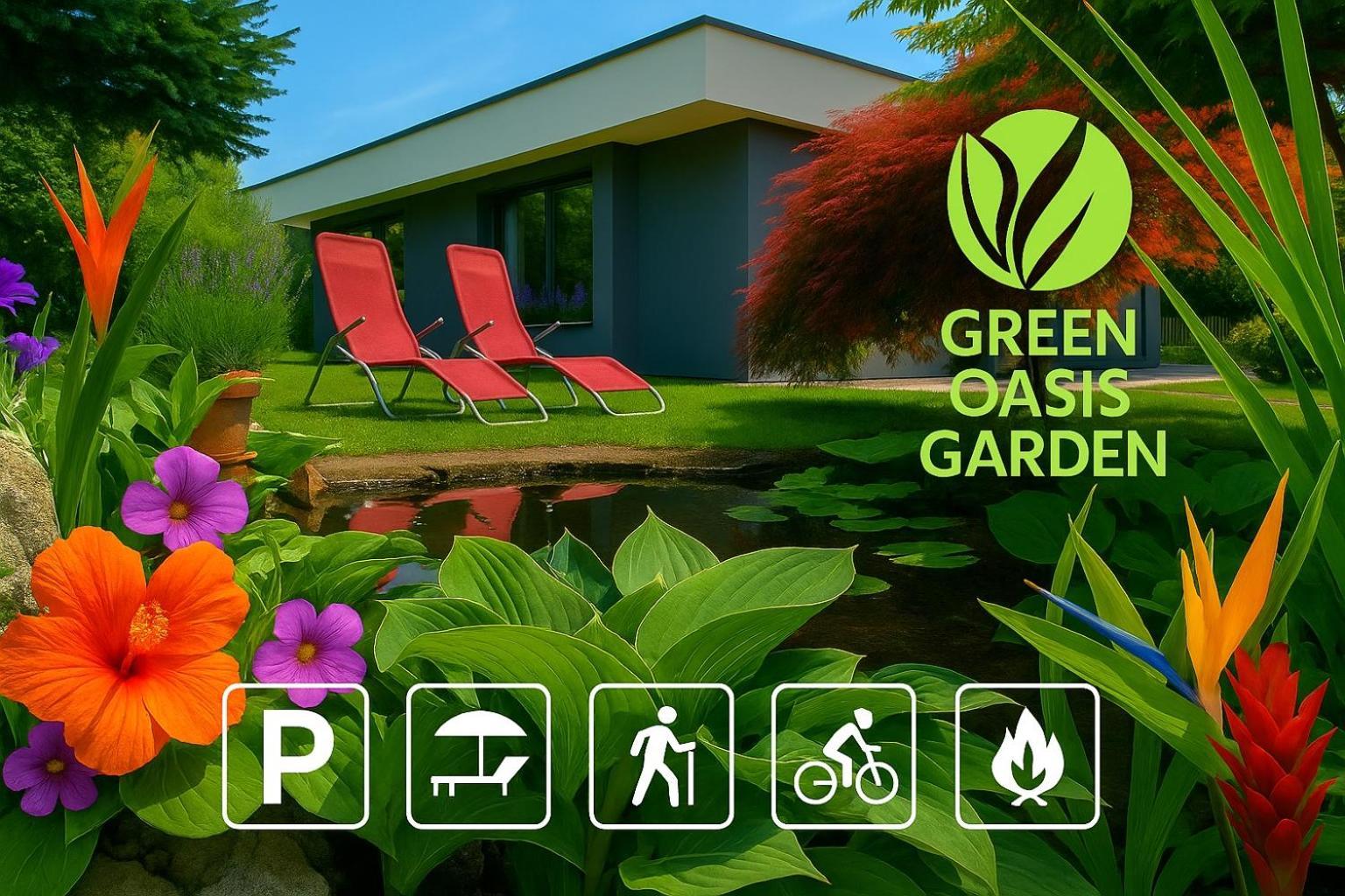 Green Oasis Garden Šenčur Kültér fotó